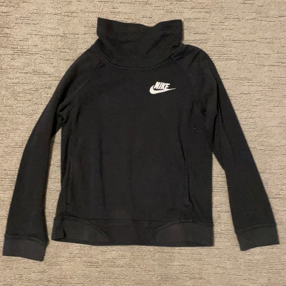 black nike high neck sweatshirt. - Picture 1 of 1